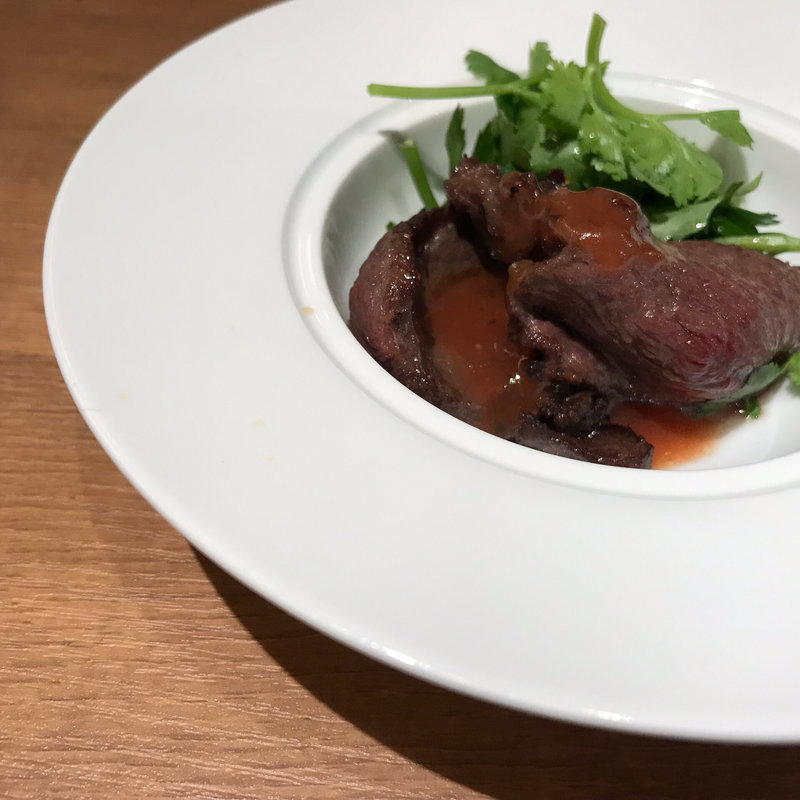 ジビエ鹿の前菜(Neo Taiwanese Restaurant tabunoana)