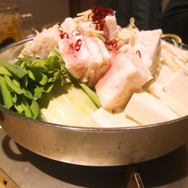 モツ鍋(北の味紀行と地酒 北海道 東京オペラシティ店)