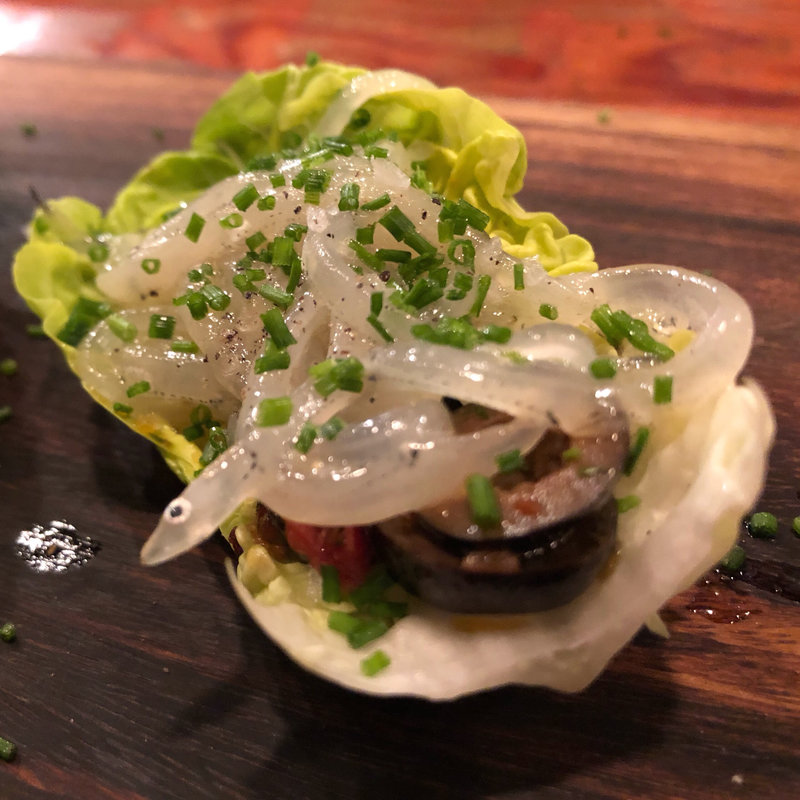 白魚とオリーブマリネ(ata)