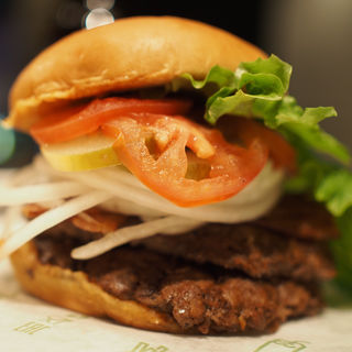 DBL Burger (ベーコン)(シェイクシャック 茶屋町店)