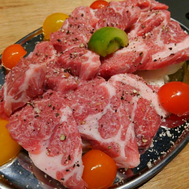 基本セット塩(生ラム肉＋玉ねぎ＋カラフルトマト)(ラム肉家398)