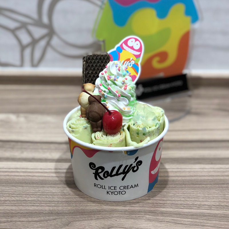 ホッピングクリームソーダ(ROLLY'S ROLLICE CREAM KYOTO 名古屋大須店)