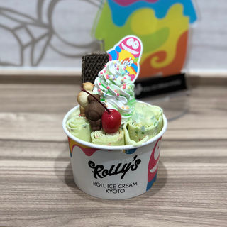 ホッピングクリームソーダ(ROLLY'S ROLLICE CREAM KYOTO 名古屋大須店)