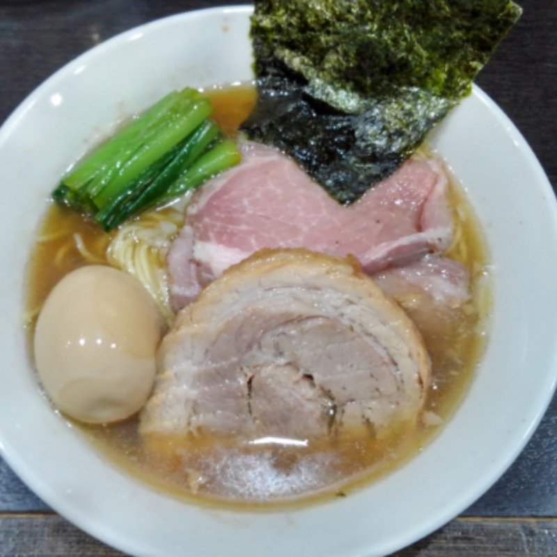 特製中華そば淡麗(陽はまたのぼる)