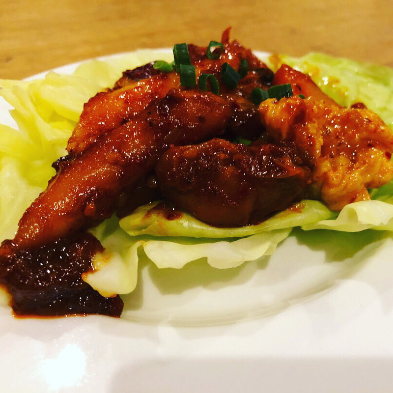 鶏肉のコチジャン炒め(７階のナム)