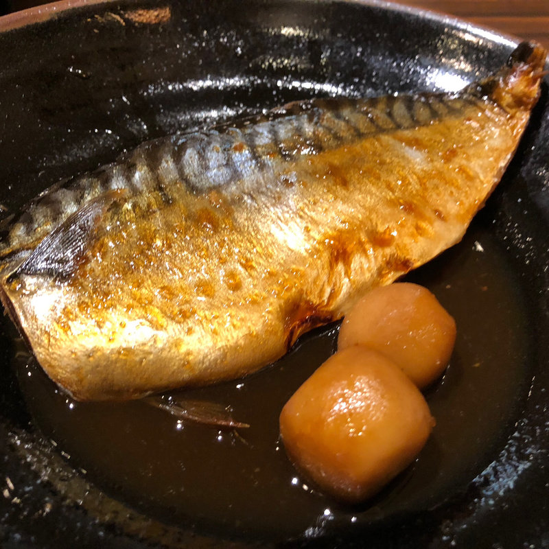 さばの煮付け定食(菊正宗 おみき茶屋)