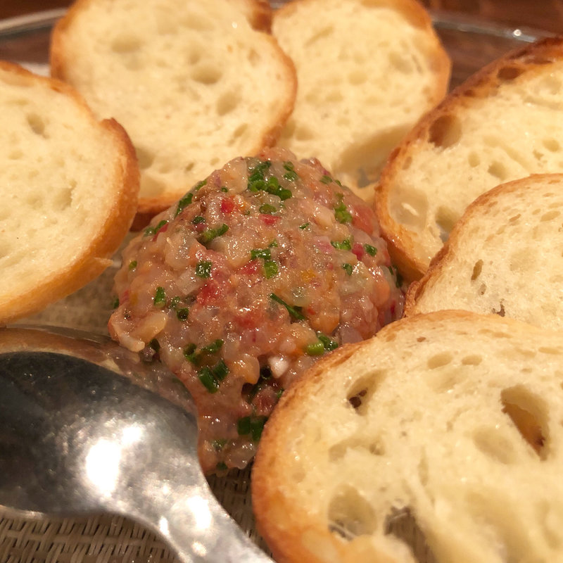 赤貝のなめろう(バーマン)