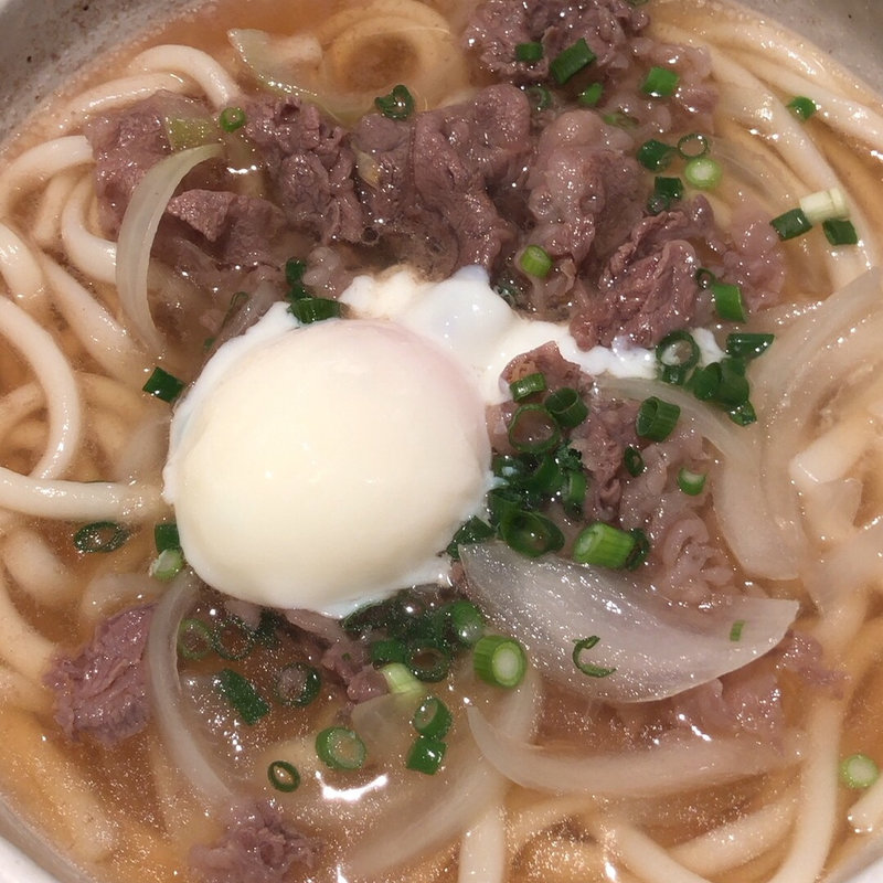 讃岐オリーブ牛うどん(小豆島「大儀」銀座店)