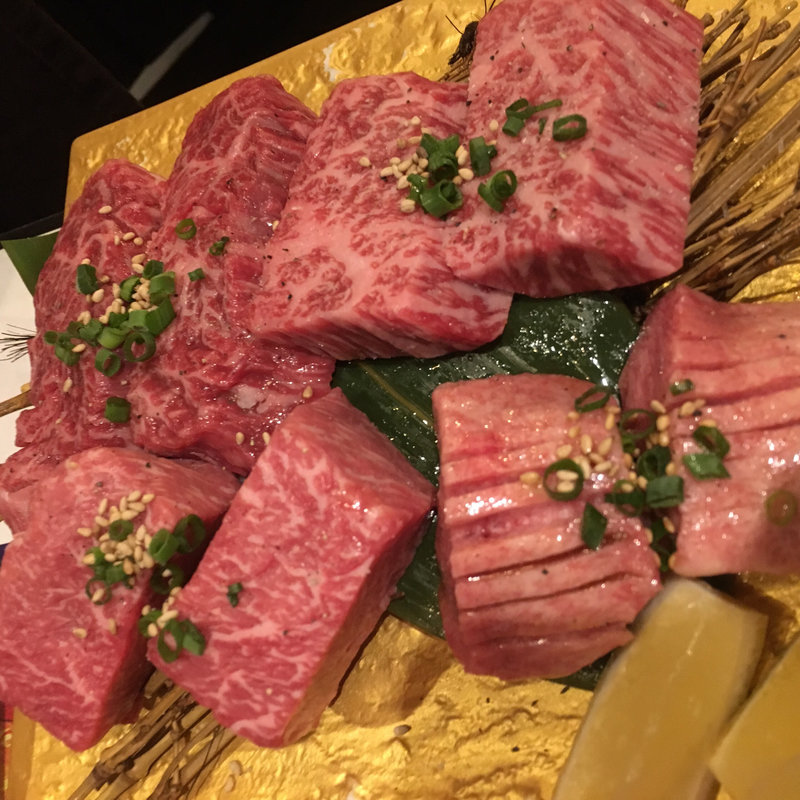 厚切り盛り合わせ(焼肉 ぽんがZERO 中目黒店)