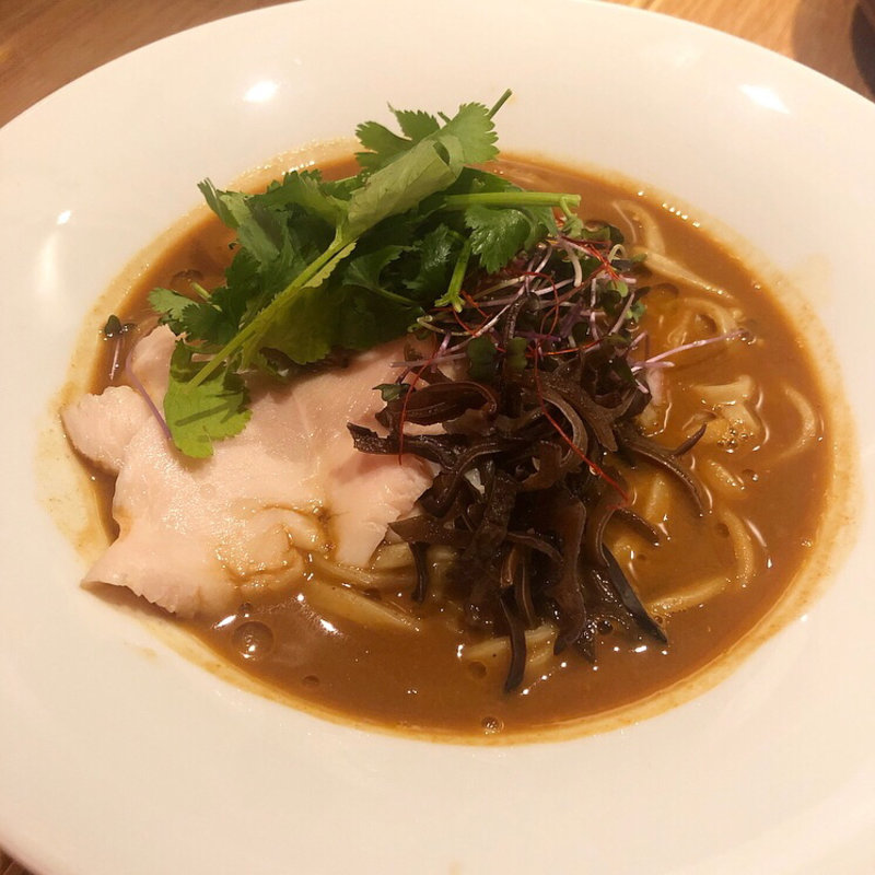 海老ラーメン(ビストロ餃子kurumu)