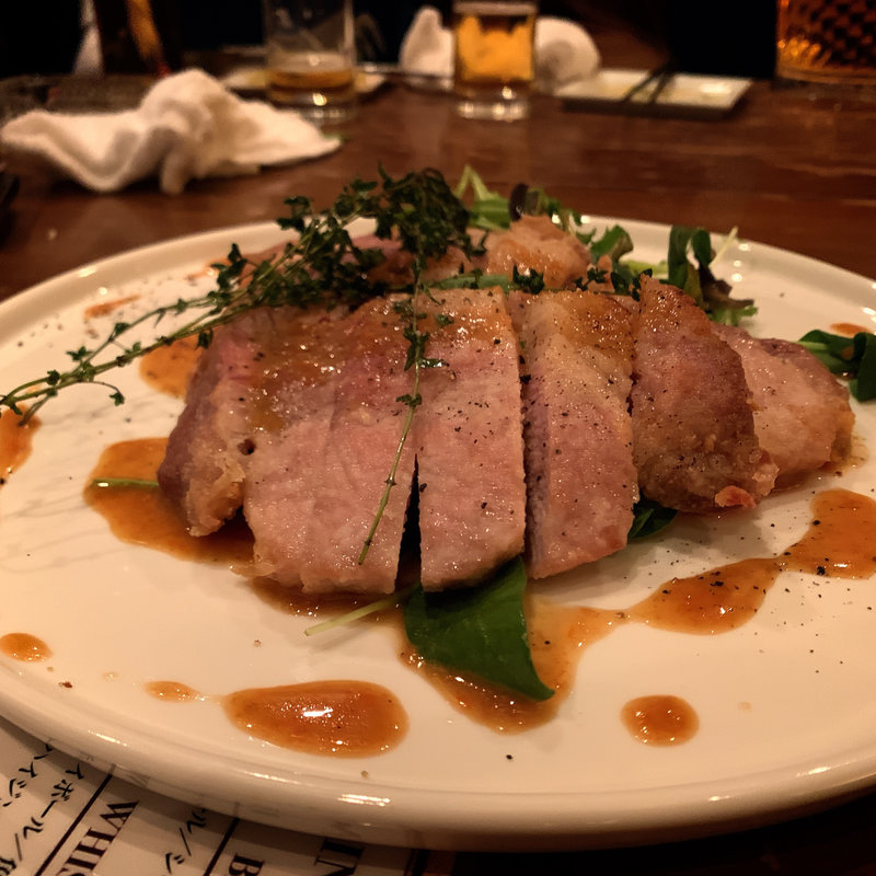 イベリコ豚トンテキ(バー 832(hachimitsu))