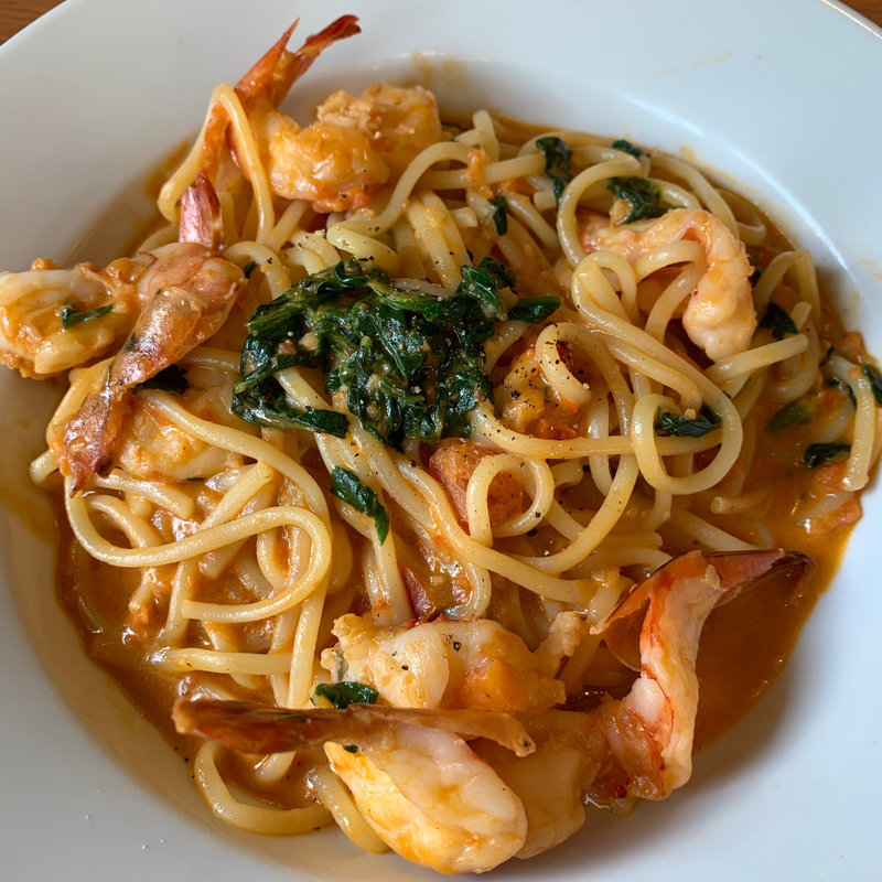 魚介スパゲッティ(ロイヤルホスト平尾店)