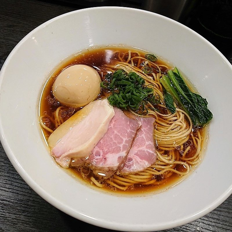 味玉芳醇鶏そば・醤油(麺や福はら)