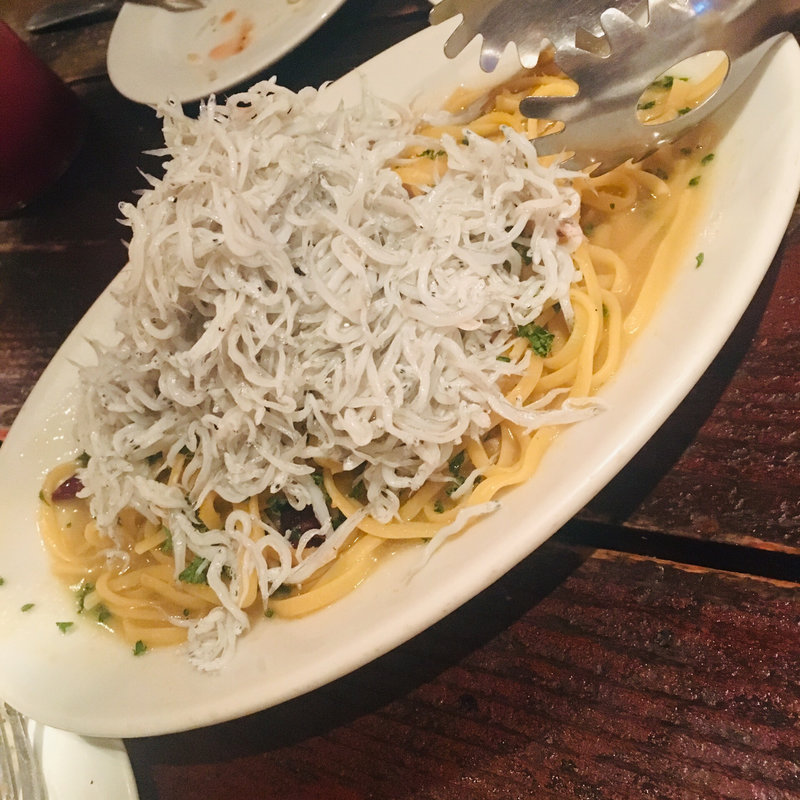 しらすペペロンチーノ(渋ドラ)