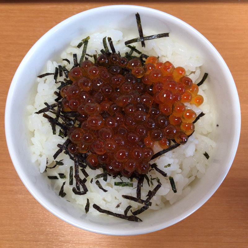 イクラごはん(らーめんや天金 四条店)