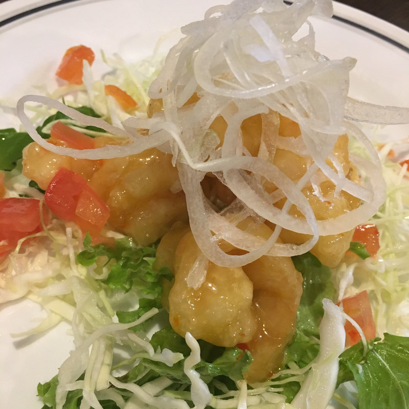 海老のチリマヨ(旬味旬菜 大和)