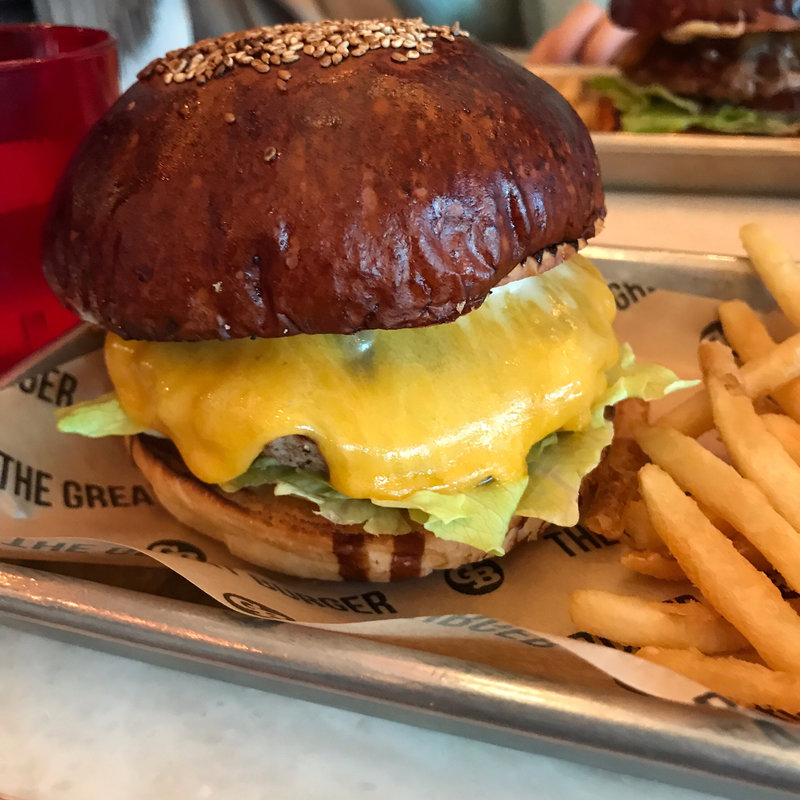 チーズバーガー(the great burger stand ザ グレート バーガー スタンド)
