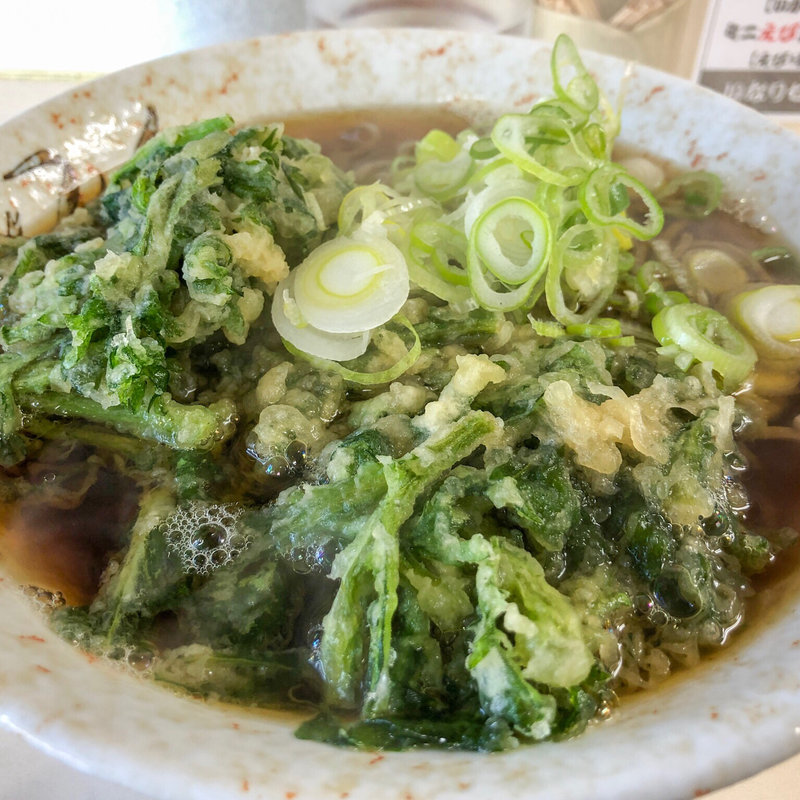 野菜天そば(立喰そば 立呑 みずえ)