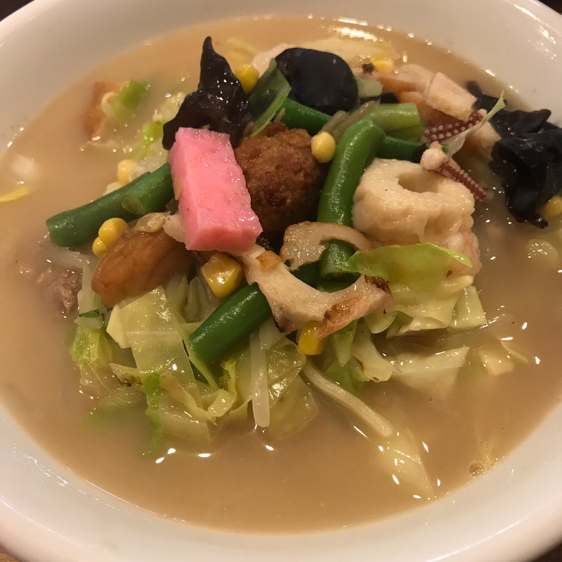 ちゃんぽん・半チャーハンセット(ちゃんぽん・皿うどん 球磨（くま）)