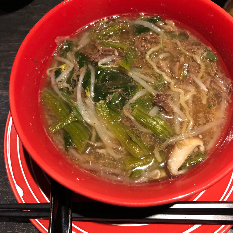 こだわりのテールラーメン  《大》(味樹園 志賀本通店)