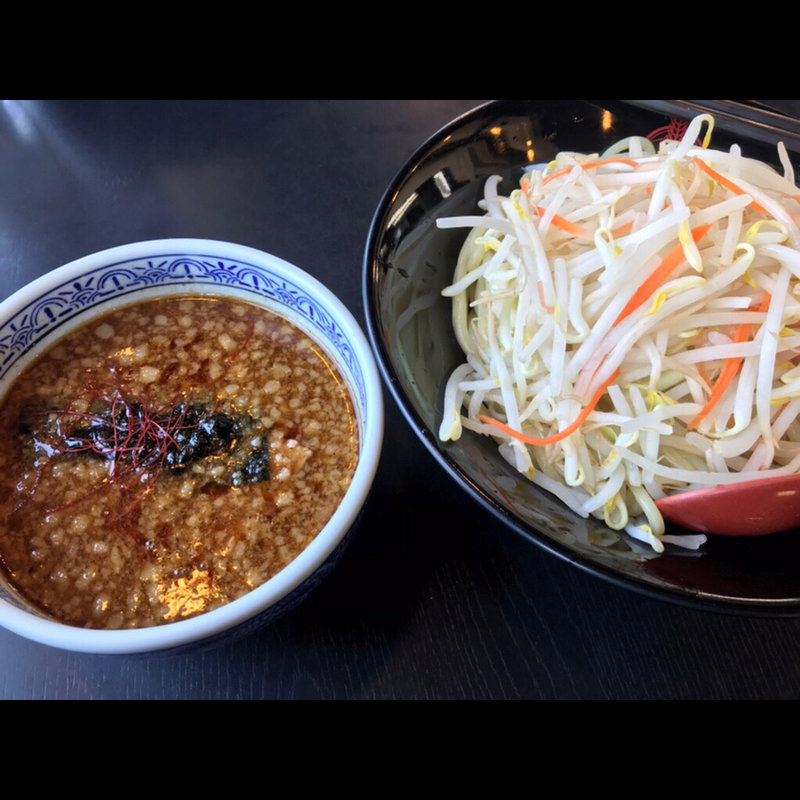 濃厚魚介味噌つけ麺中盛(三田製麺所 国分寺並木店)