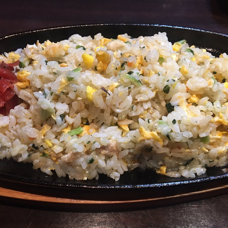 野沢菜ジャコ焼飯(飯屋 だゑん 〜拿縁〜)