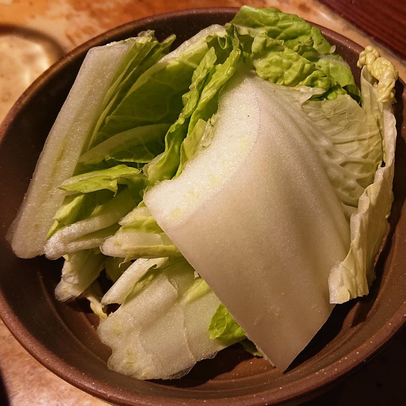 トロ白菜(しゃぶしゃぶ温野菜 蒲田西口店)