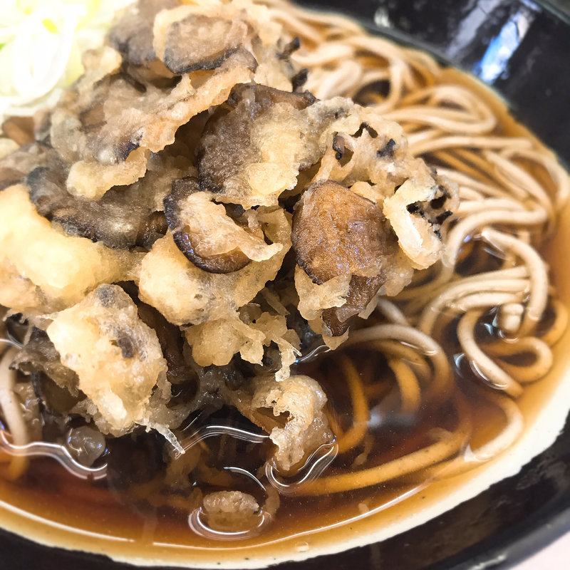 舞茸天ぷらそば(駅弁屋 上州 )