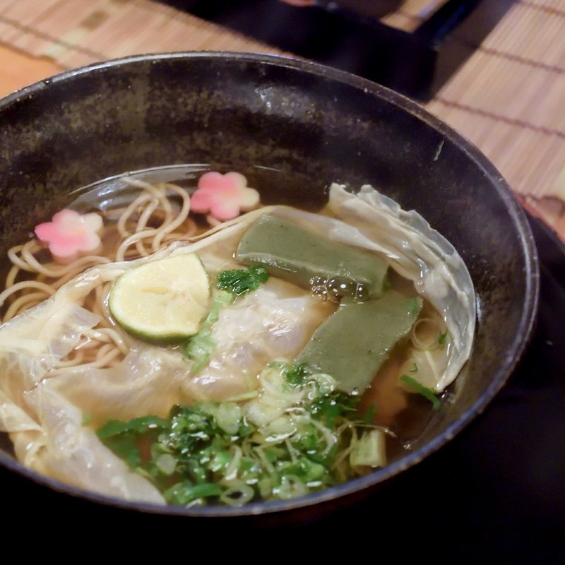 生ゆばそば(二寧坂ふたば （にねんざかふたば）)