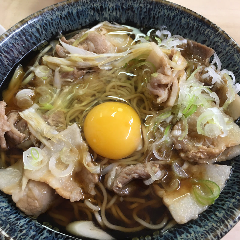 肉そば生卵(雑賀 関屋店)