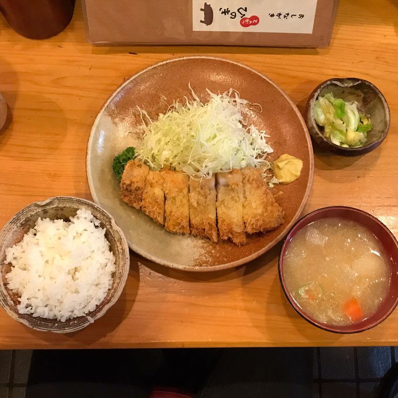 ロースカツ定食(ひのき )