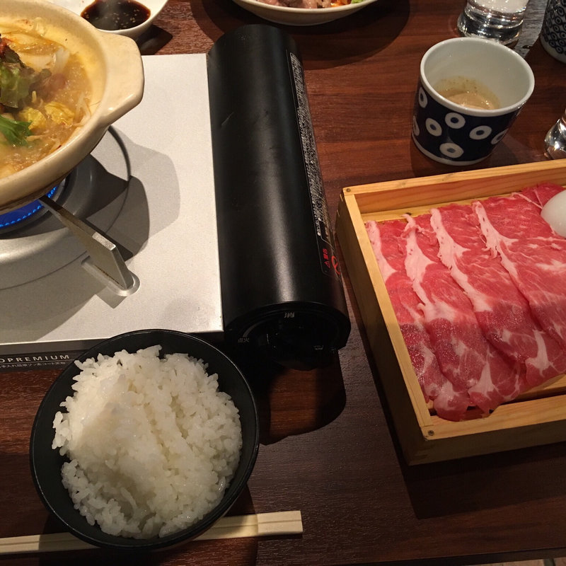 火鍋ラムしゃぶ(ひつじもんDX 西麻布店)