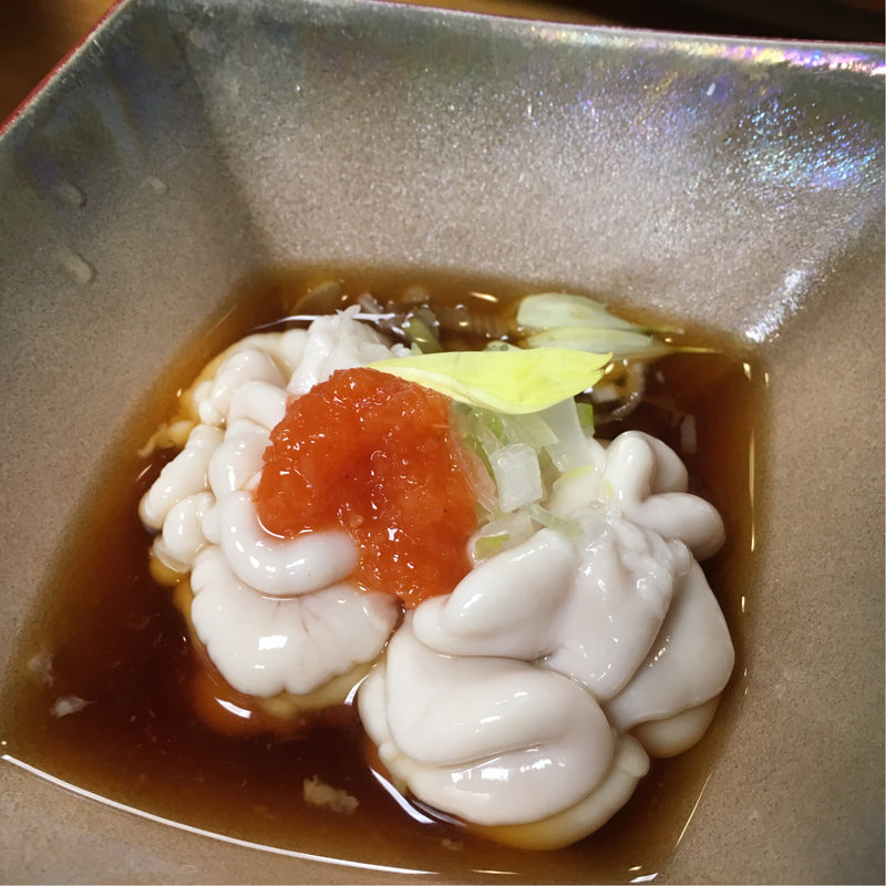 白子ポン酢(和食処 こばやし )