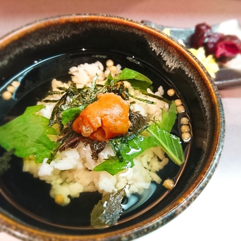 梅茶漬け(串宝)