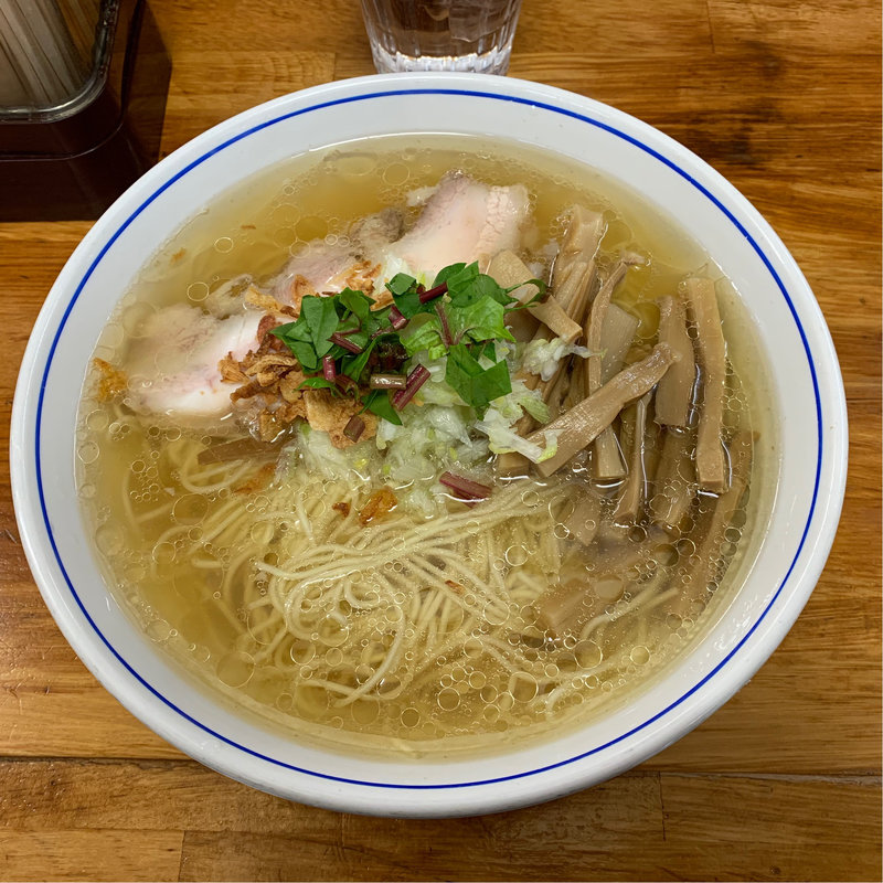 塩ラーメン(豚バラ)(福々亭 （ふくふくてい）)