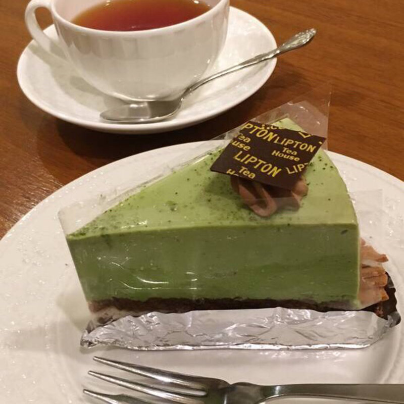 抹茶と生チョコのタルト(ティーハウス リプトン ティーハウス店 )