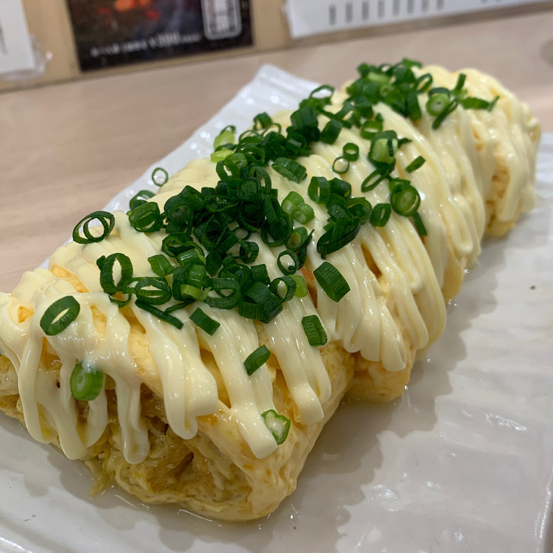 明太子だし巻き卵(人形町田酔　門仲の酒場)