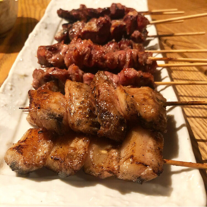 ぶた串(炭火ぶた串焼 風味堂 （ふうみどう）)