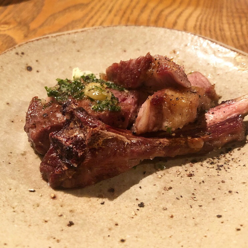 羊肉(炭火ぶた串焼 風味堂 （ふうみどう）)