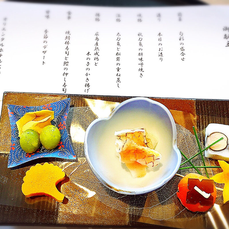 旬彩の盛り合わせ(日本料理 みつき )