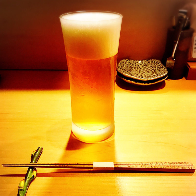 生ビール(どんつき左 )