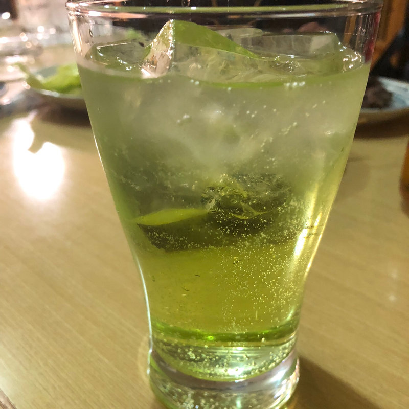 チューハイ メロン(大衆焼鳥 日吉丸)