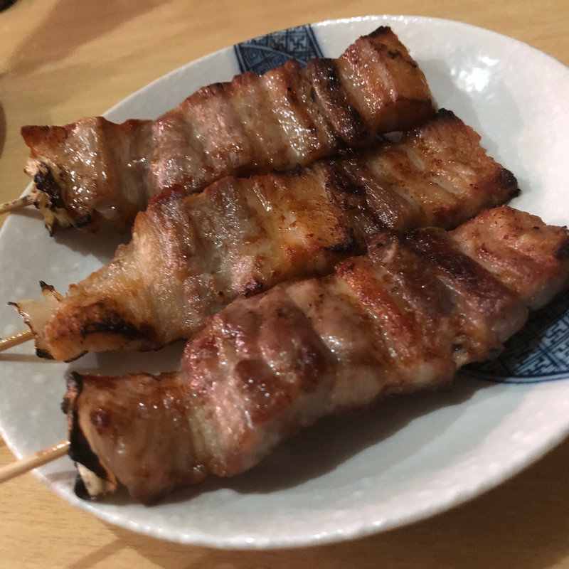豚バラ(大衆焼鳥 日吉丸)