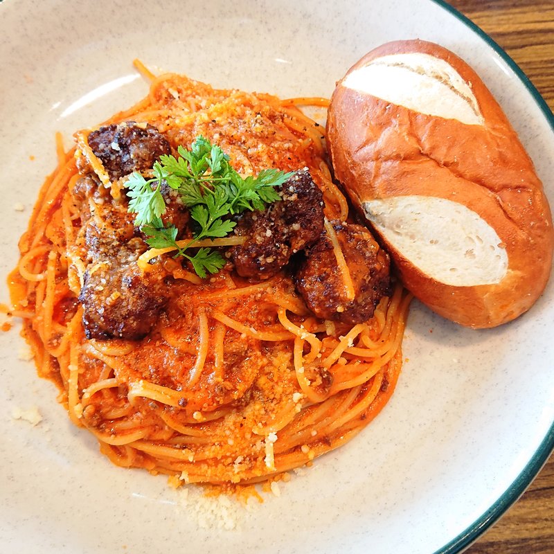 ミートボールミートソース（パン付き）(WIRED CAFE アトレ川崎店)