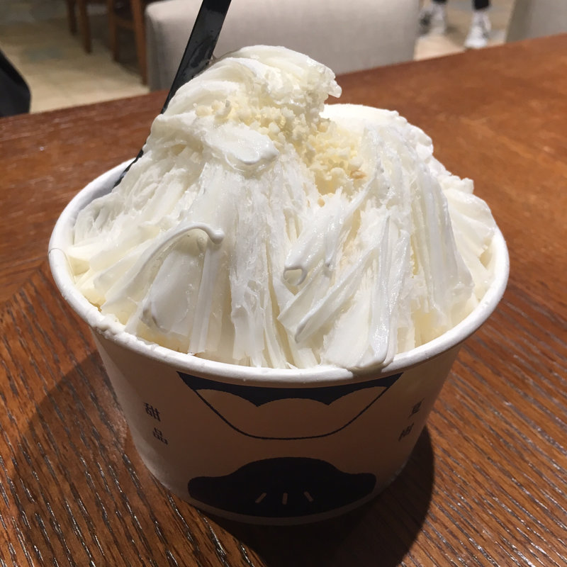 杏仁豆腐冰(夏樹甜品 誠品南西店)