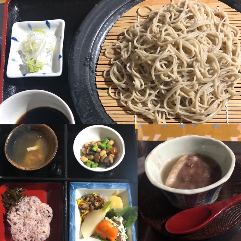 お蕎麦ランチ(こんさい館)