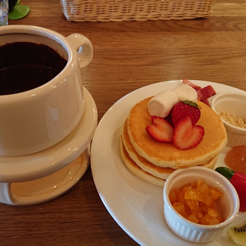 チョコレートフォンデュパンケーキ(MOGMOG （モグモグ）)
