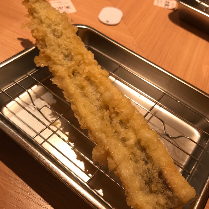 あなご(天麩羅処ひらお 天神アクロス福岡店)