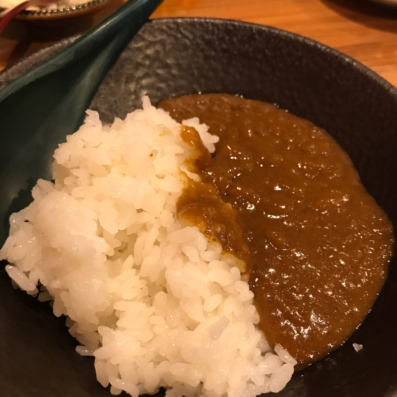 カレー(饂飩 岩兵衛（うどん がんべえ）)