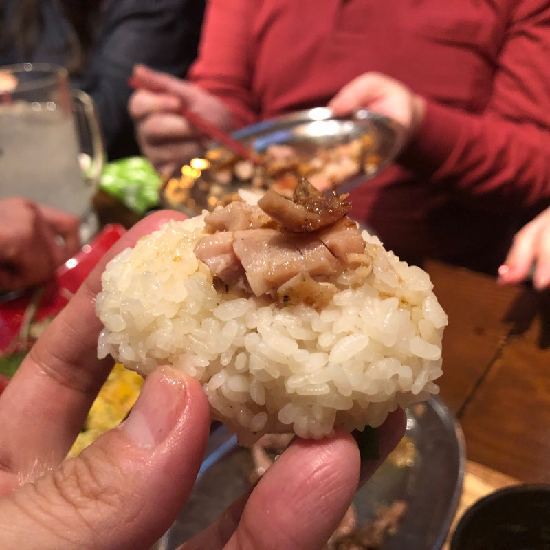 塩むすび小(釜焼鳥本舗 おやひなや 渋谷ハチ公口店)